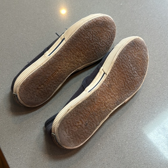 navy Superga sneakers wmn sz 8 - Picture 5 of 5